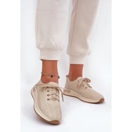 Artiker féminin léger en cuir 54C1759 Beige 2