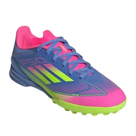 Adidas F50 League TF IE3754 Chaussures de football bleu 1