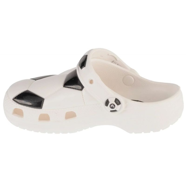 Crocs Classic Soccer Ball Clog 210157-103 tongs blanche 1