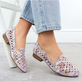 Chaussures ouvertes pour femmes avec des fleurs colorées Jezzi ASA222-8 multicolore 1