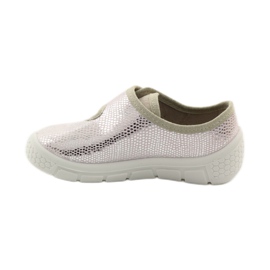 Chaussons Bas Léger Semelle Intérieure SOFT-B Befado rose gris brun 2