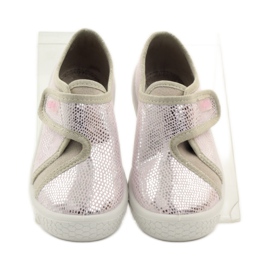 Chaussons Bas Léger Semelle Intérieure SOFT-B Befado rose gris brun 4