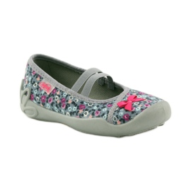 Chaussons filles prairie Befado 116x227 rose gris 1