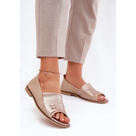 Ballerines élégantes en cuir avec doigts nus zazoo 1865 beige 2 Ballerines élégantes en cuir avec doigts nus zazoo 1865 beige 2