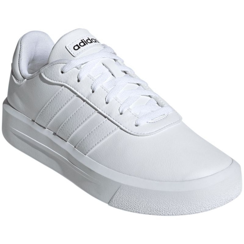 Chaussures Adidas Court Platform GV9000 blanche 1