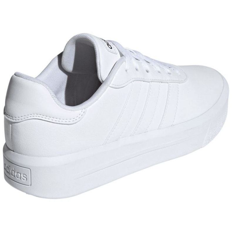 Chaussures Adidas Court Platform GV9000 blanc 2
