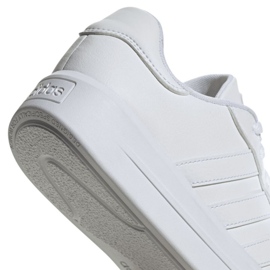 Chaussures Adidas Court Platform GV9000 blanche 4