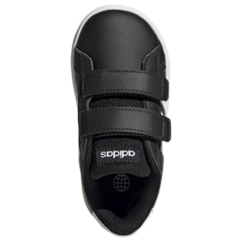 Chaussures Adidas Grand Court 2.0 Hook and Loop GW6523 noir 1