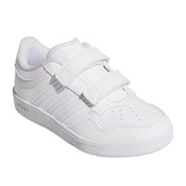 Chaussures Adidas Hoops 4.0 JI3481 blanc 1