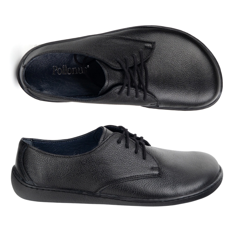 Pollonus pour femmes en cuir 5-1288-027 Black Vérone noir 1