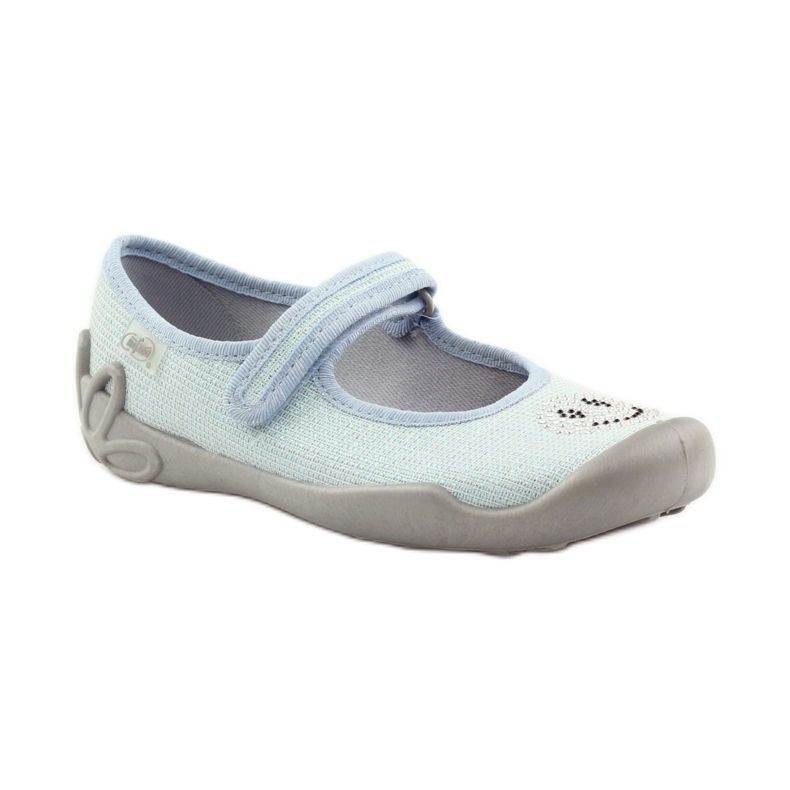 Befado 114y289 chaussons ballerines Émoticônes bleues 1 Befado 114y289 chaussons ballerines Émoticônes bleues 1