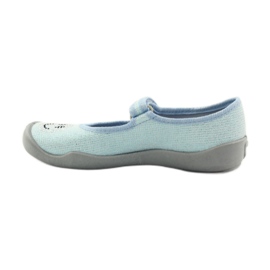 Befado 114y289 chaussons ballerines Émoticônes bleues 2