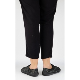 Pollonus en cuir féminin 5-1288-028 noir 2