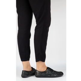 Pollonus en cuir féminin 5-1288-028 noir 1