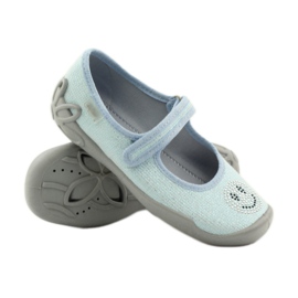 Befado 114y289 chaussons ballerines Émoticônes bleues 3