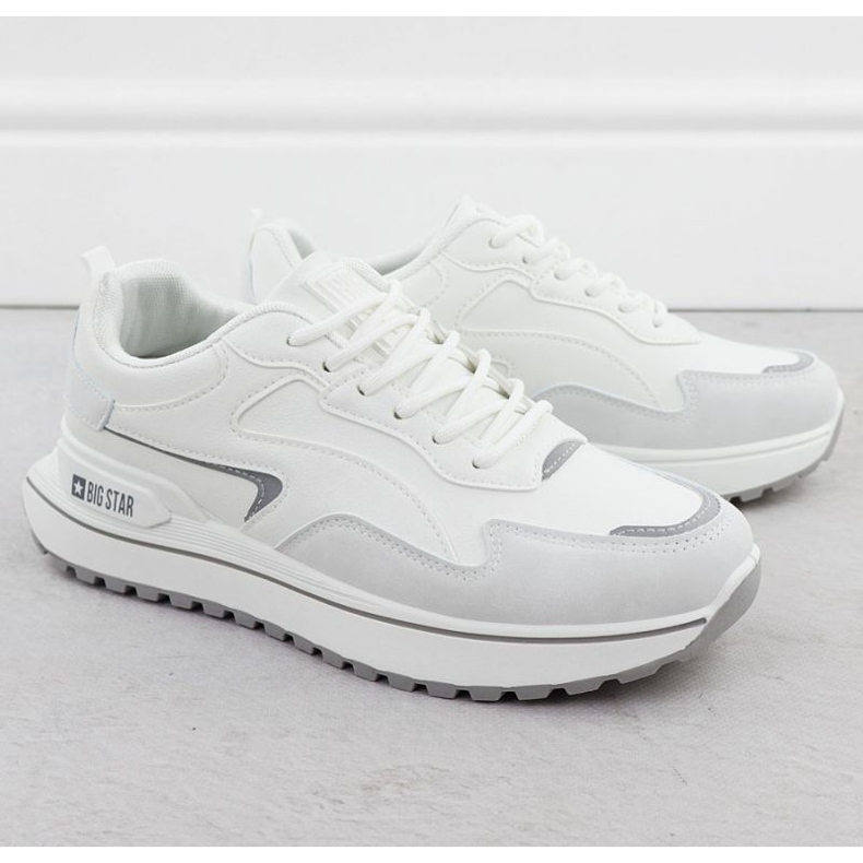 Chaussures de sport Big Star RR274A213 blanche 2 Chaussures de sport Big Star RR274A213 blanche 2