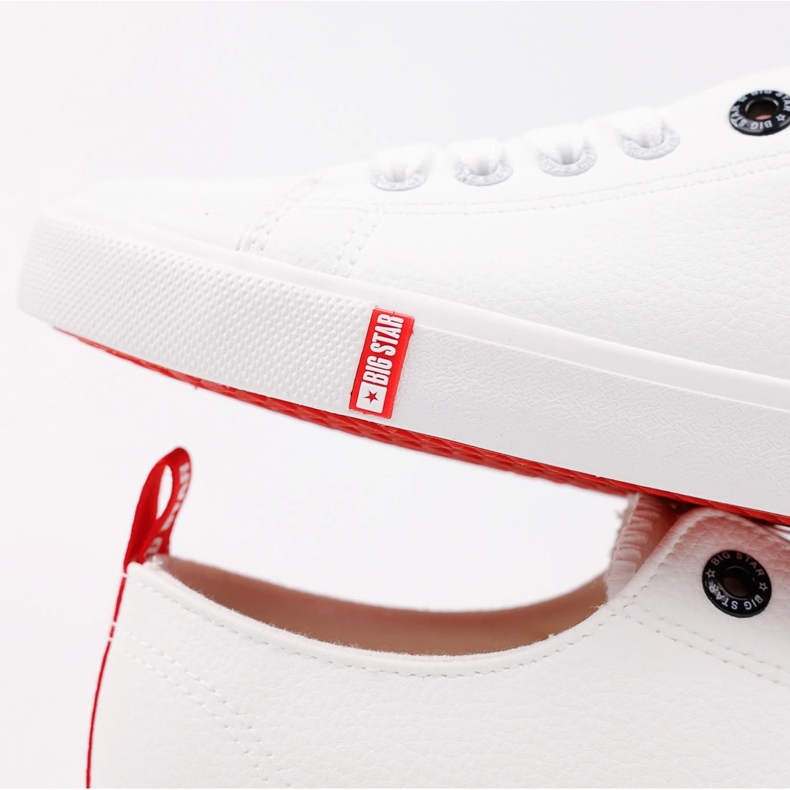 Big Star GG274005 Sneakers de chaussures pour femmes blanc 2