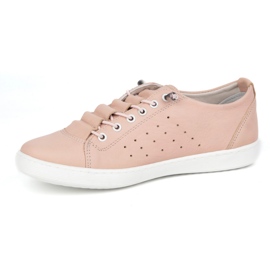 Vriston Chaussures en cuir pour femmes 081 Powder Pink rose 1