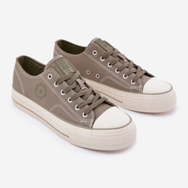 Sneakers masculins sur la plate-forme Big Star RR174325 vert 1 Sneakers masculins sur la plate-forme Big Star RR174325 vert 1