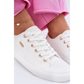 Sneakers matériels des femmes Big Star RR274766 blanc 2
