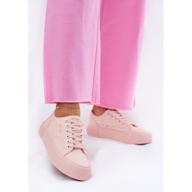 Sneakers matériaux pour femmes Big Star RR274404 Pink rose 1