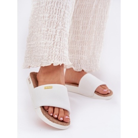 Slippers pour femmes Big Star RR274A103 White blanche 2