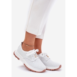 ARTIKER Chaussures en cuir pour femmes avec Artker 54C1810 Broche blanche 1 ARTIKER Chaussures en cuir pour femmes avec Artker 54C1810 Broche blanche 1