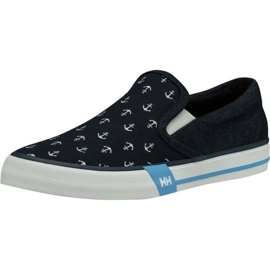Sneakers féminins Helly Hansen Copenhague Slip-on 11485 597 bleu 1