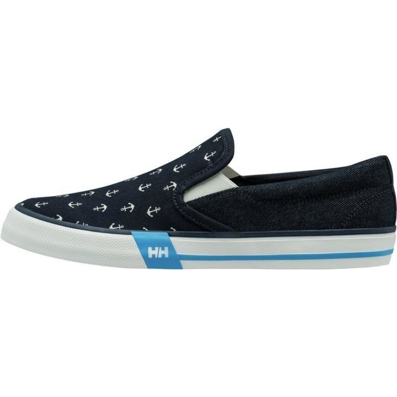 Sneakers féminins Helly Hansen Copenhague Slip-on 11485 597 bleu 2