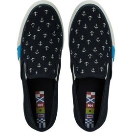 Sneakers féminins Helly Hansen Copenhague Slip-on 11485 597 bleu 5