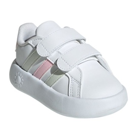 Adidas Grand Court 2.0 enfants pour enfants IH4884 blanche 1