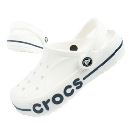Crocs Bayaband Clog 205089-126 tongs blanche 1 Crocs Bayaband Clog 205089-126 tongs blanche 1