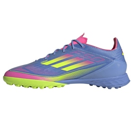 Adidas F50 Pro TF ME1219 Chaussures de football bleu 2 Adidas F50 Pro TF ME1219 Chaussures de football bleu 2