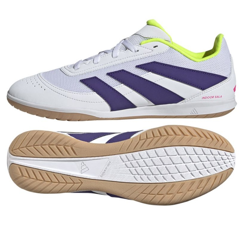 Adidas Predator Club Sala en ID3790 Chaussures de football blanche 1