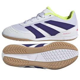 Adidas Predator Club Sala en ID3804 Chaussures de football blanc 1