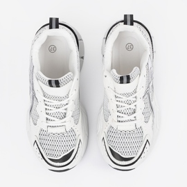 Sportowe Blanchettes blanches et blanches avec maillage 2