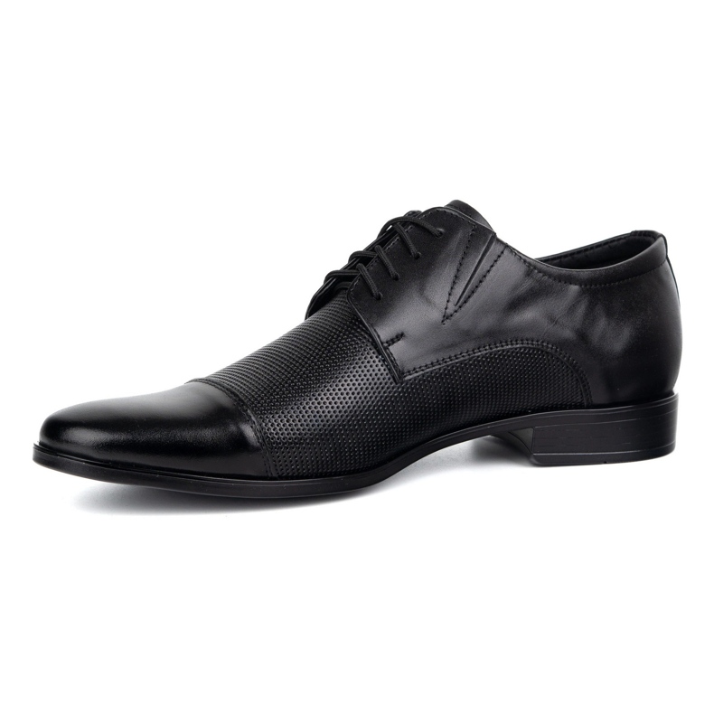 Olivier Chaussures en cuir masculin élégantes 288t2 noir 1