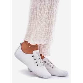 Chaussures en cuir pour femmes artiker 54c0838 blanc blanche 1