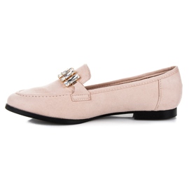 Vices Chaussures en daim avec un ornement brun 1