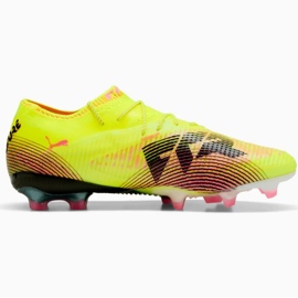 Puma Future 8 Ultimate Low FG 108361-03 Chaussures de football jaune 1