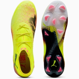 Puma Future 8 Ultimate Low FG 108361-03 Chaussures de football jaune 2