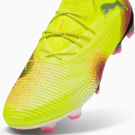 Puma Future 8 Ultimate Low FG 108361-03 Chaussures de football jaune 3