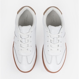Sneakers blancs en daim Sergio Leone 1