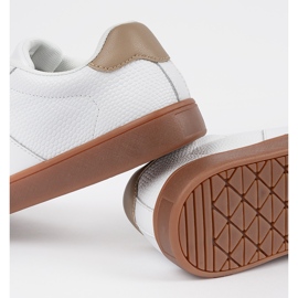 Sneakers blancs en daim Sergio Leone blanche 4