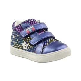 American Club Chaussures de sport confortables avec l'étoile américaine 703925 bleu marin 1