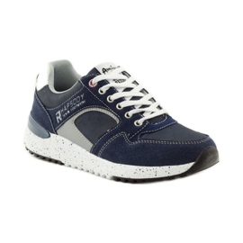 American Club baskets américaines 703039 blanc bleu marine 1