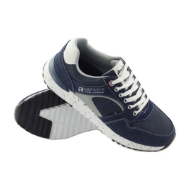 American Club baskets américaines 703039 blanc bleu marine 3
