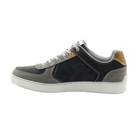 American Club Grey American 703021 chaussures de sport grises pour hommes brun 2