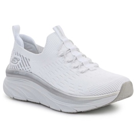 Chaussures Skechers D'Bux Walker Laissez-le briller 149366-WSL blanc 1