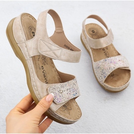 Sandales féminines pour beige evento 8988 1